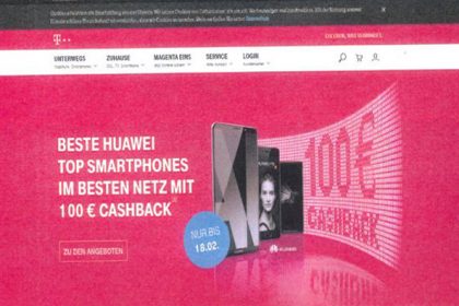Telekom Werbung 'im besten Netz'
